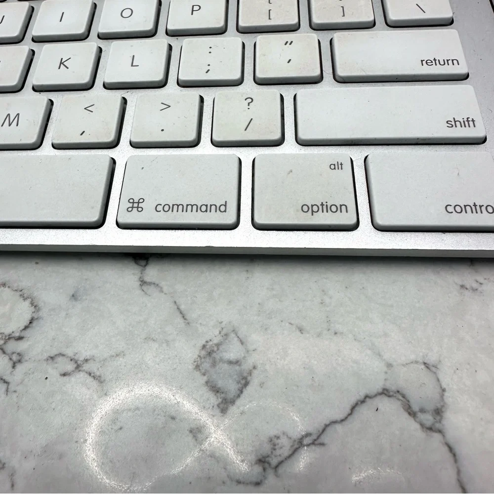 WORKS! Genuine Apple A1243 USB Wired Aluminum Keyboard with Numeric KeyPad